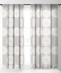 DYD RETRO DAISY XI WINDOW CURTAINS