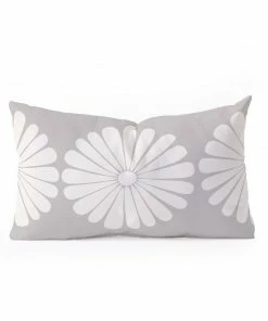 DYD BLACK RETRO DAISY THORW PILLOW