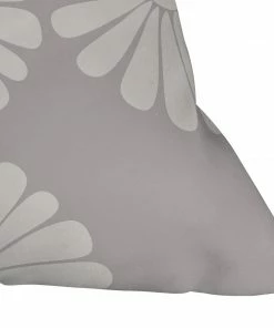 DYD RETRO DAISY THROW PILLOW BLACK