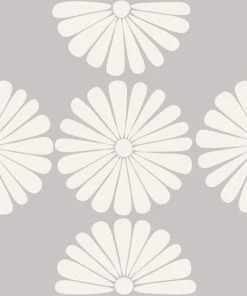 DYD RETRO DAISY XI SHOWER CURTAIN BATH