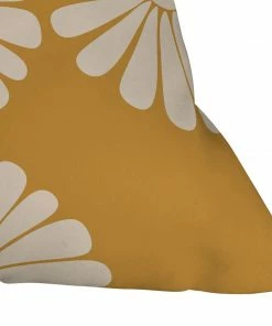 DYD BLACK RETRO DAISY THORW PILLOW