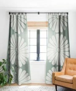 DYD RETRO DAISY XX WINDOW CURTAINS