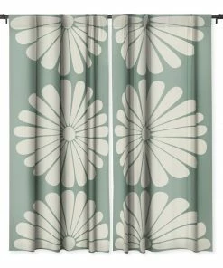 DYD RETRO DAISY XX WINDOW CURTAINS