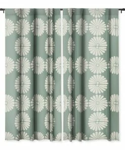 DYD RETRO DAISY XX WINDOW CURTAINS