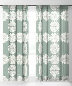 DYD RETRO DAISY XX WINDOW CURTAINS
