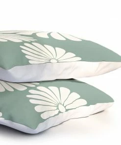 DYD SKY & WATER RETRO DAISY XX PILLOW SHAMS