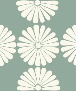 DYD RETRO DAISY XX SHOWER CURTAIN BATH 7 DYD RETRO DAISY XX SHOWER CURTAIN BATH