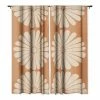DYD WALL DECOR RETRO DAISY XXII WINDOW CURTAINS