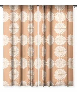 DYD WALL DECOR RETRO DAISY XXII WINDOW CURTAINS 11 DYD WALL DECOR RETRO DAISY XXII WINDOW CURTAINS