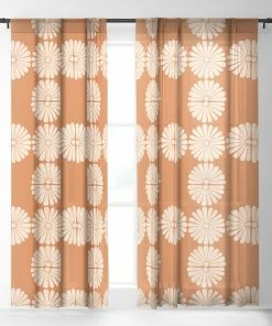 DYD WALL DECOR RETRO DAISY XXII WINDOW CURTAINS 13 DYD WALL DECOR RETRO DAISY XXII WINDOW CURTAINS