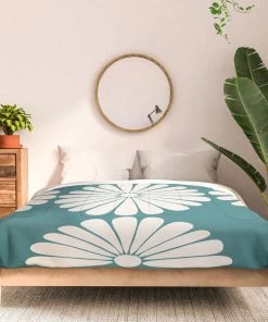 DYD RETRO DAISY XXIII DUVET / COMFORTER SKY & WATER