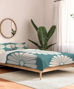 DYD RETRO DAISY XXIII DUVET / COMFORTER SKY & WATER