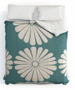 DYD RETRO DAISY XXIII DUVET / COMFORTER SKY & WATER