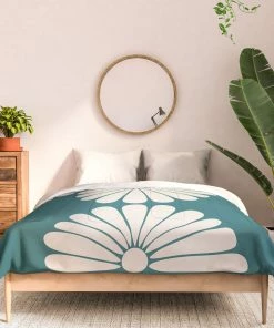 DYD RETRO DAISY XXIII DUVET / COMFORTER SKY & WATER