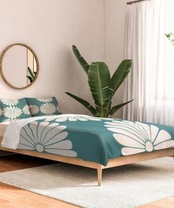 DYD RETRO DAISY XXIII DUVET / COMFORTER SKY & WATER