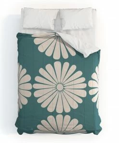DYD RETRO DAISY XXIII DUVET / COMFORTER SKY & WATER