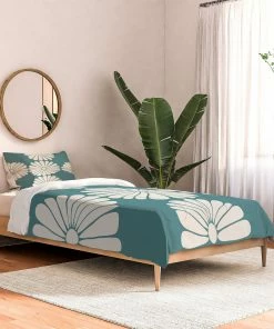 DYD RETRO DAISY XXIII DUVET / COMFORTER SKY & WATER