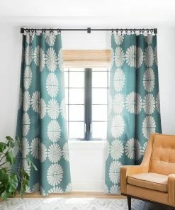 DYD RETRO DAISY XXIII WINDOW CURTAINS WALL DECOR