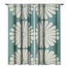 DYD WALL DECOR RETRO DAISY XXIII WINDOW CURTAINS