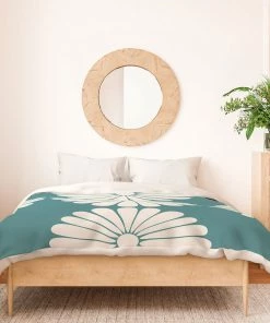 DYD RETRO DAISY XXIII DUVET / COMFORTER SKY & WATER