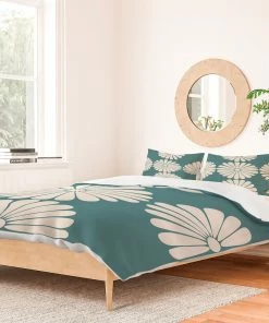 DYD RETRO DAISY XXIII DUVET / COMFORTER SKY & WATER