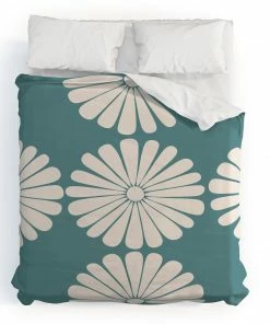 DYD RETRO DAISY XXIII DUVET / COMFORTER SKY & WATER