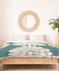 DYD RETRO DAISY XXIII DUVET / COMFORTER SKY & WATER