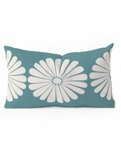 DYD BLACK RETRO DAISY THORW PILLOW