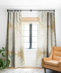 DYD RETRO DAISY XXIV WINDOW CURTAINS
