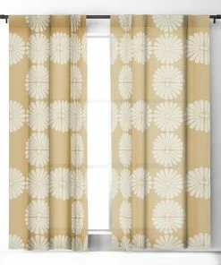 DYD RETRO DAISY XXIV WINDOW CURTAINS WALL DECOR 10 DYD RETRO DAISY XXIV WINDOW CURTAINS WALL DECOR