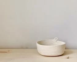 MM HYGGE IVORY COTTON TABLE BASKETS (SOUTH AFRICA) 4 MM HYGGE IVORY COTTON TABLE BASKETS (SOUTH AFRICA)