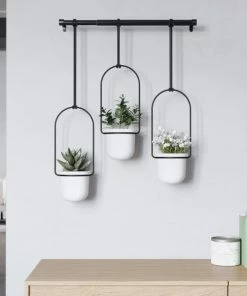 UMD TRIFLORA HANGING PLANTER BOHO 17 UMD TRIFLORA HANGING PLANTER BOHO