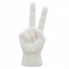 SB FAUNA WHITE PEACE SIGN HAND