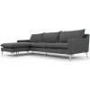 NVD ANDERS SECTIONAL BLACK