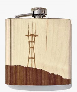 WOOD SF FLASKS COCKTAILS