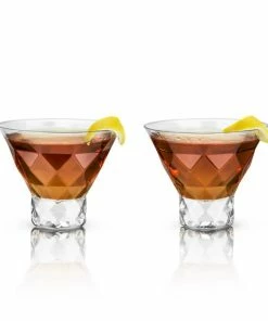 VK GEM CRYSTAL MARTINI GLASSES COCKTAILS