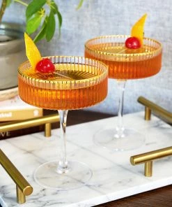 VK MERIDIAN COUPE GLASSES COCKTAILS