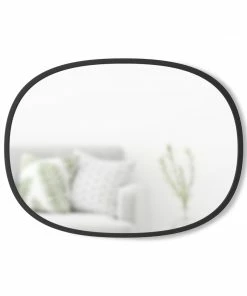UMD BLACK HUB OVAL MIRROR 14 UMD BLACK HUB OVAL MIRROR