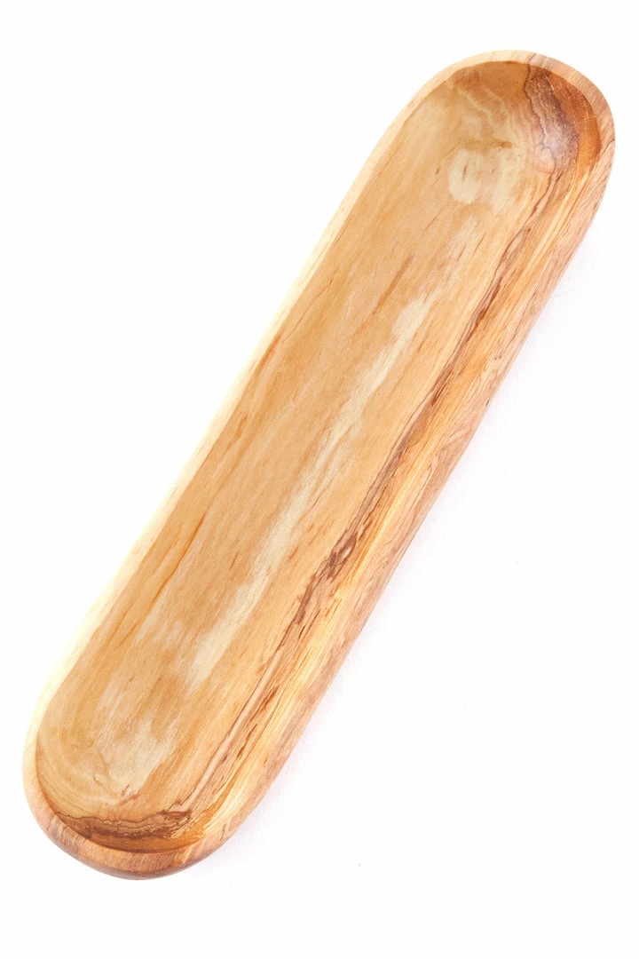 SW WILD OLIVE WOOD CRACKER TRAY (KENYA) 5 SW WILD OLIVE WOOD CRACKER TRAY (KENYA)