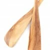 SW OLIVE WOOD KAFI PADDLE SALAD SERVING SET (KENYA) EASTERN AFRICA