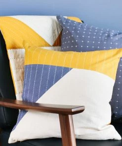 AN BOHO GOLD ASHA THROW PILLOWS (INDIA)