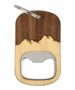 AS WOOD BOTTLE OPENER KEYCHAINS TRAVEL