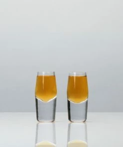 VK CRYSTAL HEAVYWEIGHT SHOT GLASSES COCKTAILS