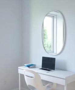 UMD BLACK HUB OVAL MIRROR 20 UMD BLACK HUB OVAL MIRROR