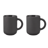 SND BLACK DANISH MUG SET 2 SND BLACK DANISH MUG SET
