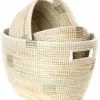 SWD BASKETS WHITE BLOCK NESTING BASKET SET (SENEGAL)