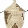 SWD BLACK & WHITE DIAMOND CATHEDRAL BASKET (SENEGAL) BASKETS
