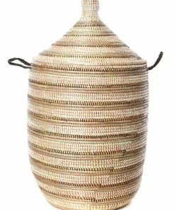 SWD EARTH STRIPED BASKETS 26" (SENEGAL)