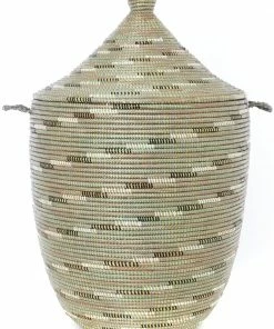 SWD EARTH SWIRL BASKETS 26" (SENEGAL)