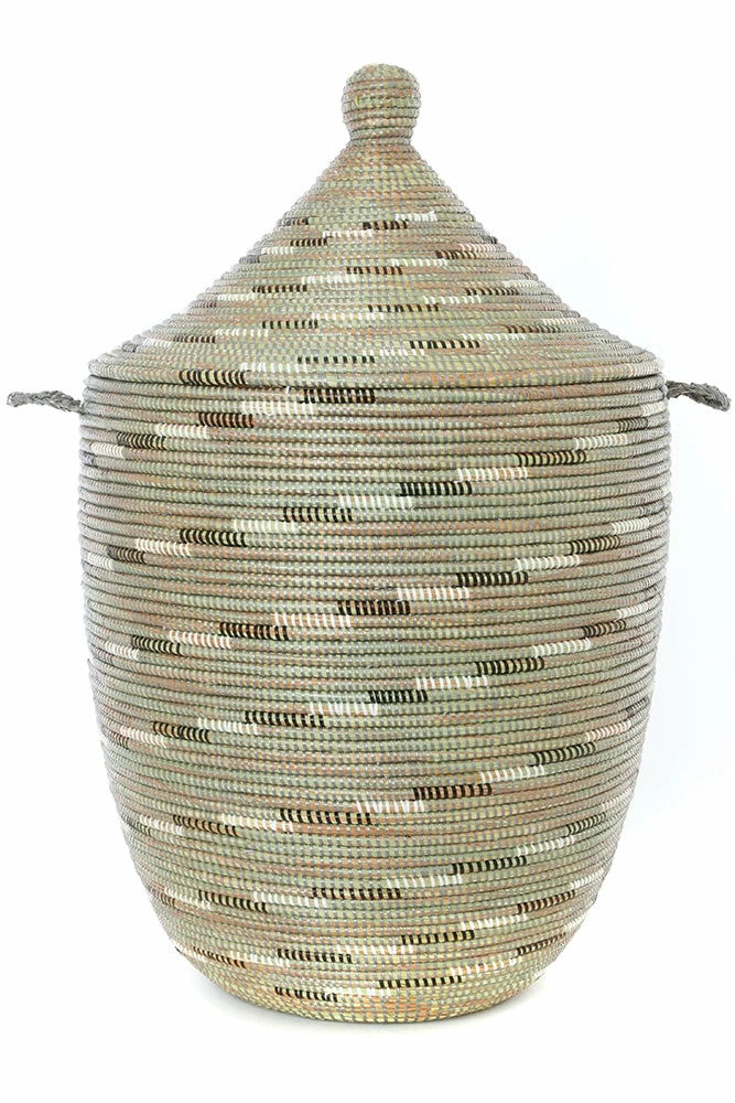 SWD EARTH SWIRL BASKETS 26" (SENEGAL) 3 SWD EARTH SWIRL BASKETS 26" (SENEGAL)